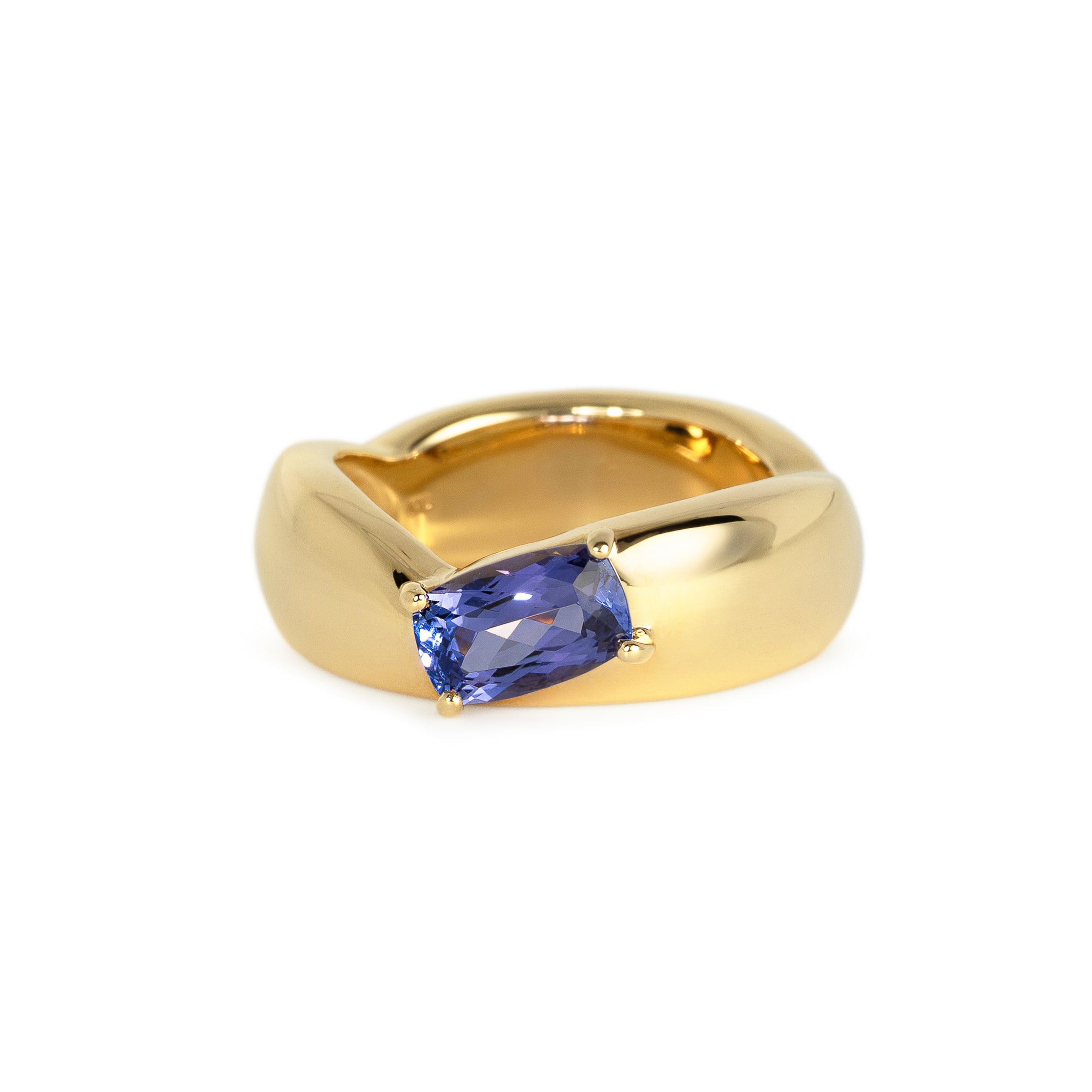 Ar Large Tanzanite Ring – KAJITA - Main Image