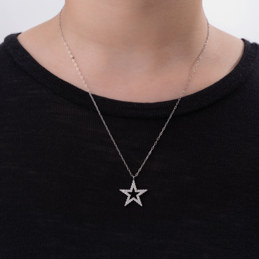 STAR - Diamond Necklace (Large)