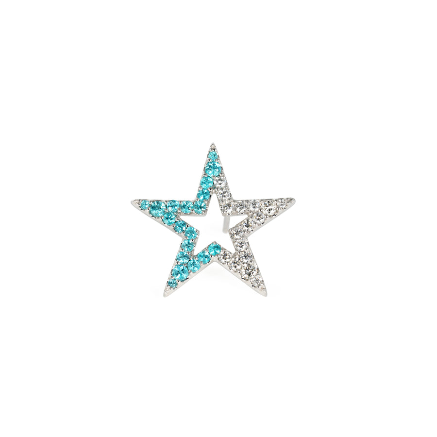 STAR - Half & Half Paraiba Tourmaline Earrings (Large)