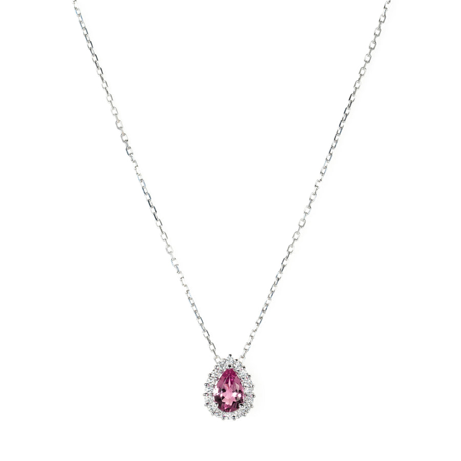 Petal - Pink Tourmaline Necklace