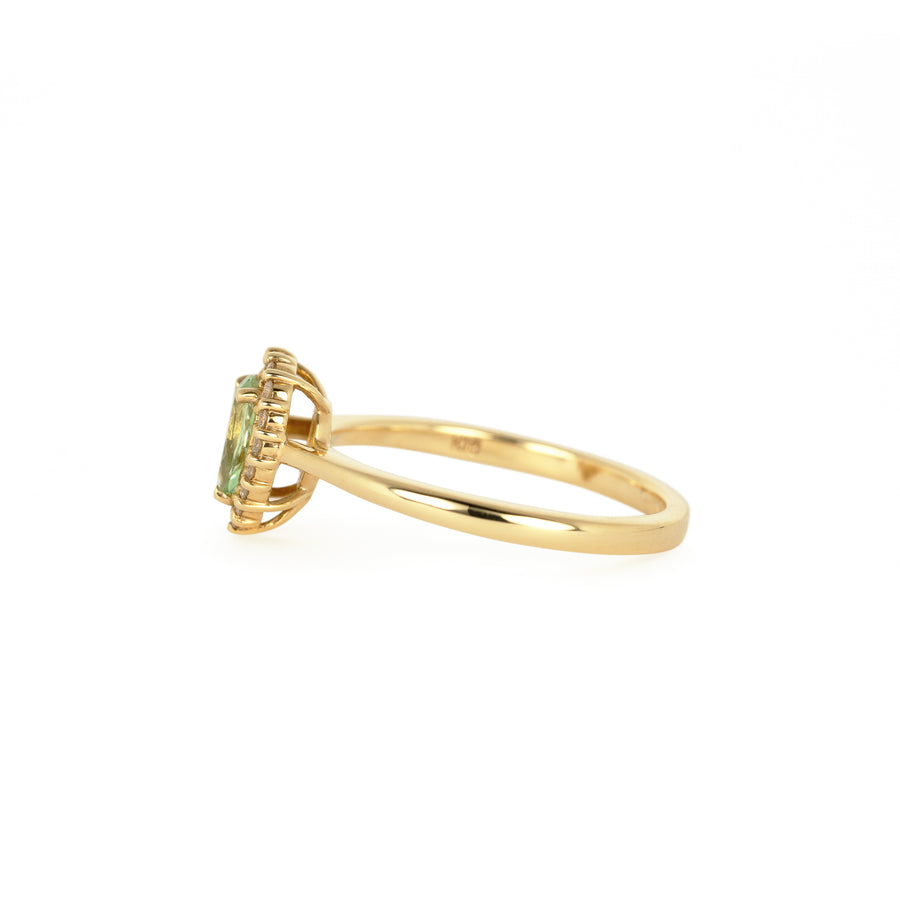 Petal - Mint Tourmaline Ring (Y)