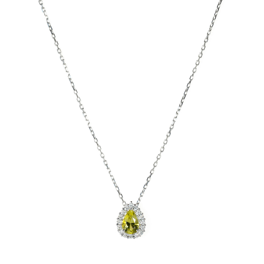 Petal - Yellow Tourmaline Necklace