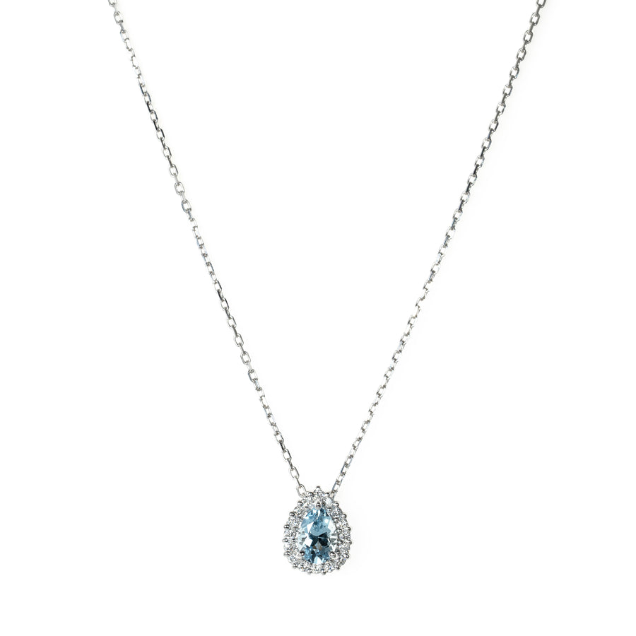 Petal - Aquamarine Necklace