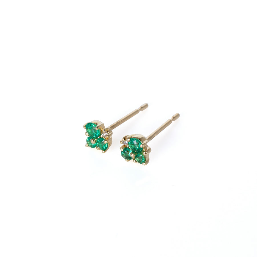 Pip - Emerald earrings