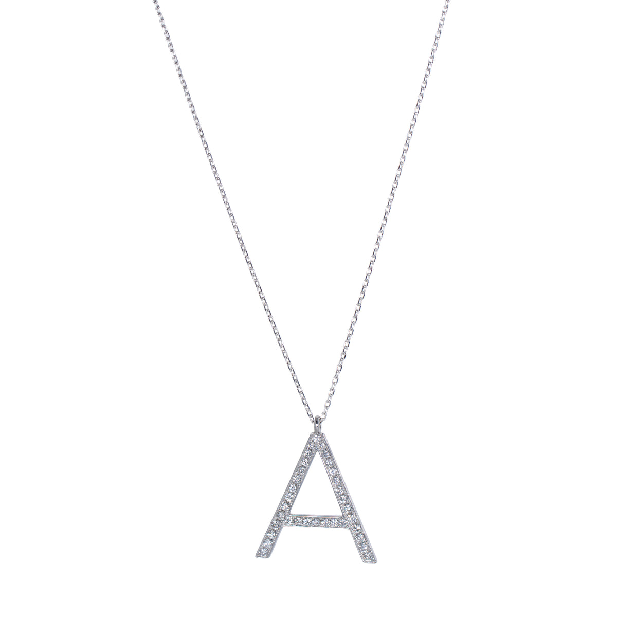 Initial Necklace (Large) - A – KAJITA