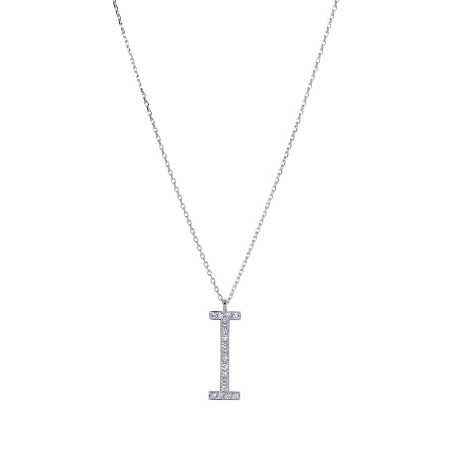 Initial Necklace (Large) - I