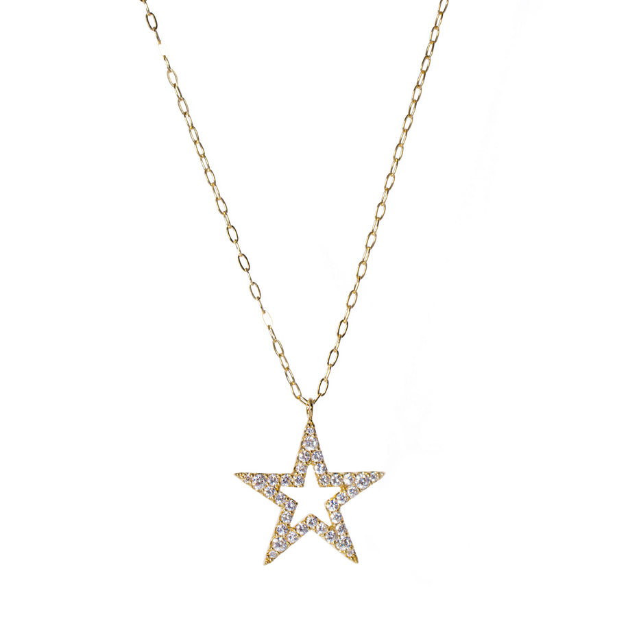 STAR - ダイヤモンドネックレス （Large）